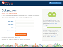 Tablet Screenshot of gokeno.com